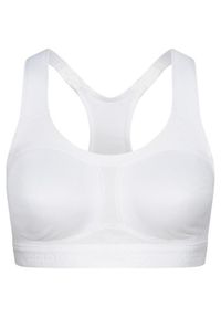 Odlo High Ultimate Fit Damski Sport-BH - Maksymalne Wsparcie. Kolor: biały. Sport: fitness #1