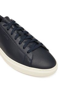 BOSS Sneakersy Kieran 50548716 Granatowy. Kolor: niebieski. Materiał: skóra