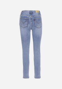 Born2be - Jasnoniebieskie Jeansy Skinny z Wysoką Talią Anelava. Okazja: do pracy. Kolor: niebieski. Styl: elegancki #7