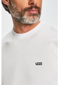 Vans - T-shirt VN0A3CZEYB21-White/Blac. Okazja: na co dzień. Kolor: biały. Materiał: dzianina. Styl: casual #5
