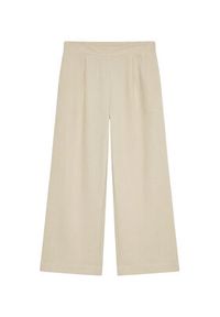 Vero Moda Kuloty Mymilo 10321626 Beżowy jasny Regular Fit. Kolor: beżowy. Materiał: len #3