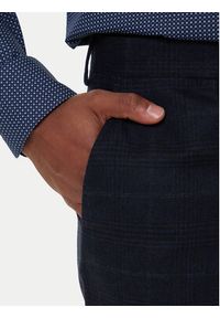 TOMMY HILFIGER - Tommy Hilfiger Chinosy Denton MW0MW40782 Granatowy Slim Fit. Kolor: niebieski. Materiał: wełna