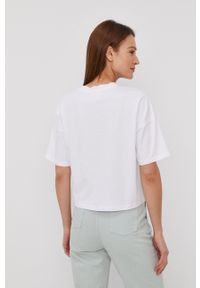 Noisy may - Noisy May T-shirt damski kolor biały. Kolor: biały. Materiał: bawełna
