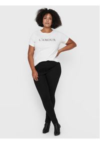 ONLY Carmakoma Spodnie materiałowe Tay 15234181 Czarny Skinny Fit. Kolor: czarny. Materiał: materiał, wiskoza #2