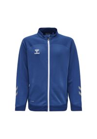 Kurtka dziecięca zapinana na zamek Hummel hmlLEAD poly. Kolor: niebieski. Sport: fitness, piłka ręczna #1