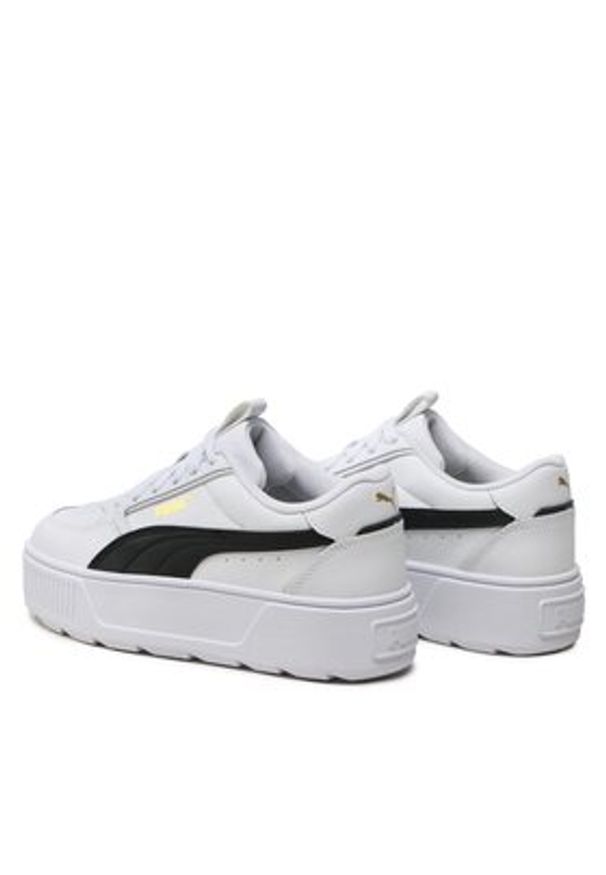 Puma Sneakersy Karmen Rebelle 387212 02 Biały. Kolor: biały. Materiał: skóra