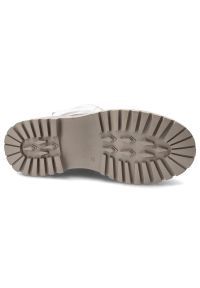 Brązowe Botki S.Barski Modne Buty Damskie. Zapięcie: klamry. Kolor: brązowy. Materiał: skóra ekologiczna. Sezon: jesień, wiosna. Obcas: na obcasie. Styl: klasyczny, elegancki. Wysokość obcasa: średni