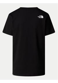 The North Face T-Shirt Easy NF0A8A6G Czarny Loose Fit. Kolor: czarny. Materiał: syntetyk, bawełna #4