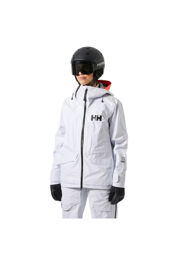 Damska kurtka narciarska Helly Hansen Ridge Infinity Shell. Kolor: biały. Sezon: zima. Sport: narciarstwo