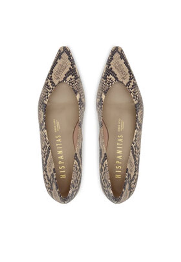 Hispanitas Czółenka HI254245 Czarny. Kolor: czarny. Materiał: skóra