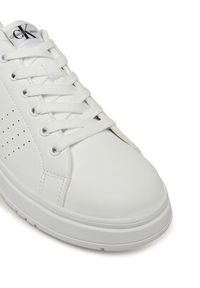 Calvin Klein Jeans Sneakersy V3X9-82085-1355X002 Biały. Kolor: biały. Materiał: skóra