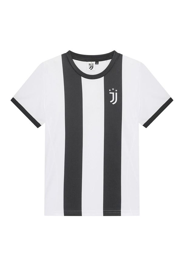 JUVENTUS FC - Koszulka domowa Juventus Dziecięca. Kolor: czarny, biały, wielokolorowy. Sport: piłka nożna