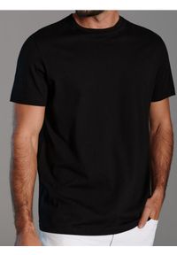 Sinsay - Koszulka w stylu basic - czarny. Kolor: czarny #1