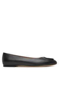 Aigner Baleriny Madeleine 2A 1251300 Czarny. Kolor: czarny. Materiał: skóra