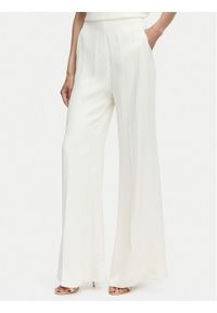 ACCESS FASHION Spodnie palazzo 63-5082-875 Kremowy Wide Leg. Kolor: kremowy. Materiał: wiskoza #1