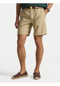 Polo Ralph Lauren Szorty materiałowe 710741375024 Beżowy Regular Fit. Kolor: beżowy. Materiał: bawełna #1