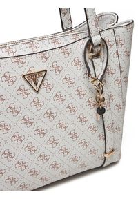 Guess Torebka HWEQG9 51023 Écru. Materiał: skórzane
