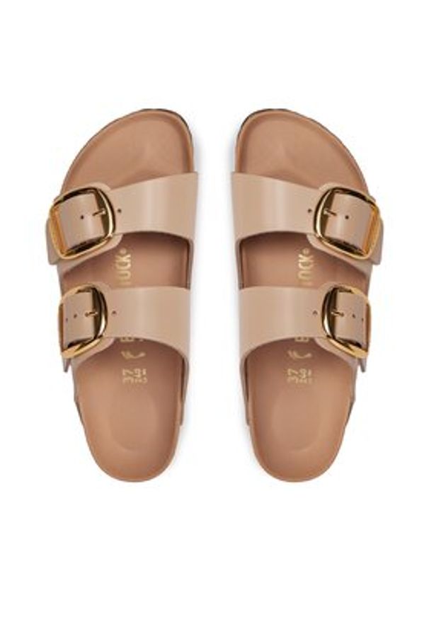 Birkenstock Klapki Arizona 1026553 Różowy. Kolor: różowy. Materiał: skóra