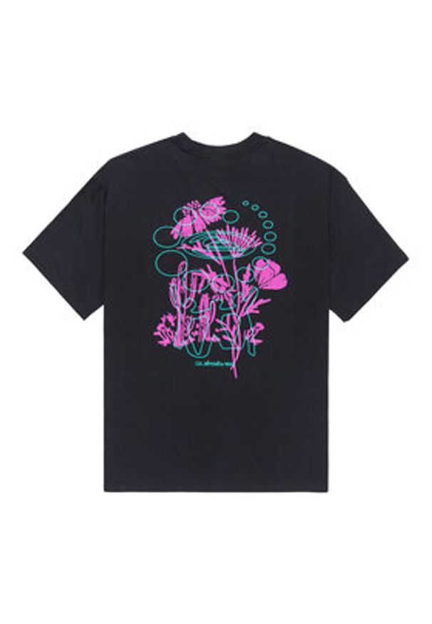 Quiksilver T-Shirt Hw Desert Paradise EQYZT08201 Czarny Comfort Fit. Kolor: czarny. Materiał: bawełna