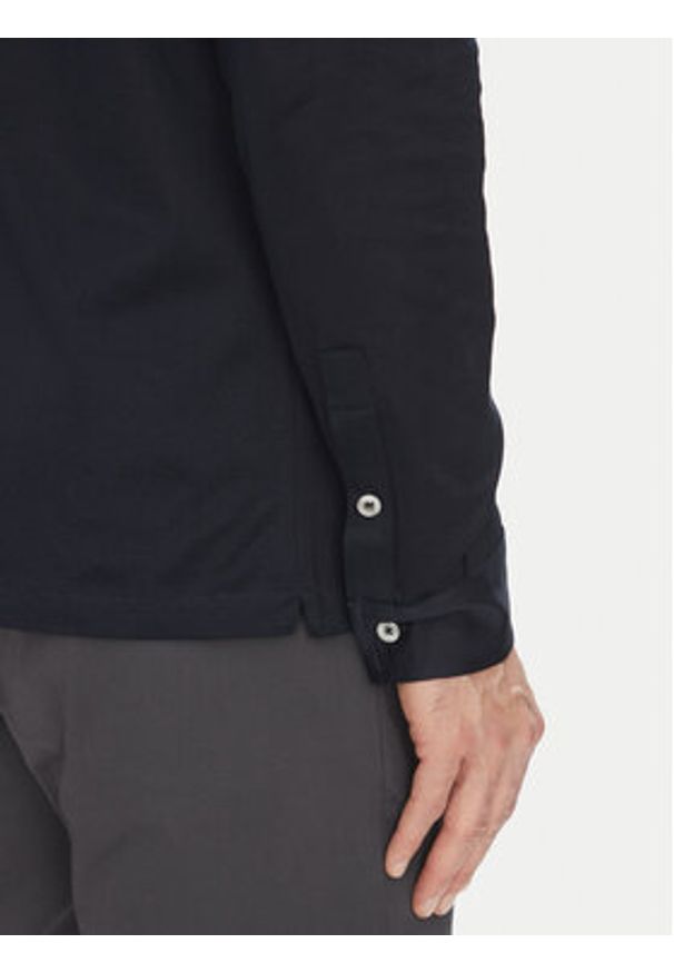 Aeronautica Militare Koszula 251CA1279J683 Granatowy Regular Fit. Kolor: niebieski. Materiał: bawełna