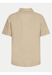 La Martina Koszula YMC025 TL319 Beżowy Regular Fit. Kolor: beżowy. Materiał: len #3
