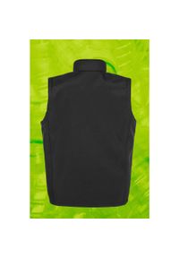 RESULT - Ocieplacz na ciało z recyklingu Result Softshell. Kolor: czarny. Materiał: softshell. Długość rękawa: bez rękawów #2
