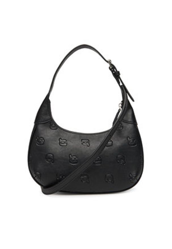 Karl Lagerfeld - KARL LAGERFELD Torebka A3W30292 Czarny. Kolor: czarny. Materiał: skórzane
