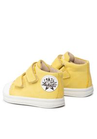Primigi Sneakersy 1856344 M Żółty. Kolor: żółty. Materiał: skóra
