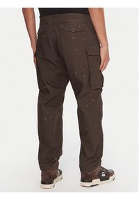 G-Star RAW - G-Star Raw Spodnie materiałowe MA1 Cargo D26945-D388 Brązowy Regular Fit. Kolor: brązowy. Materiał: bawełna