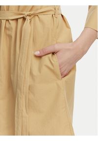 GANT - Gant Sukienka koszulowa 4503527 Beżowy Regular Fit. Kolor: beżowy. Materiał: bawełna. Typ sukienki: koszulowe #2