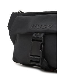 Hugo - HUGO Saszetka nerka Marsel 50547284 Czarny. Kolor: czarny. Materiał: materiał #3