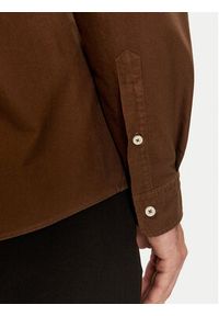 BOSS Koszula H-Roan 50521996 Brązowy Slim Fit. Kolor: brązowy. Materiał: bawełna #3