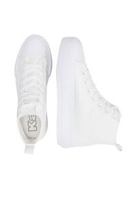 Kappa Trampki VISKA OC 243208OC-1010 Biały. Kolor: biały. Materiał: materiał