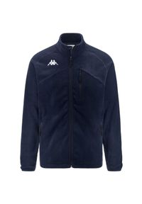 Polar dziecięcy zapinany na zamek Kappa Viarella. Kolor: niebieski. Materiał: polar. Sport: fitness #1