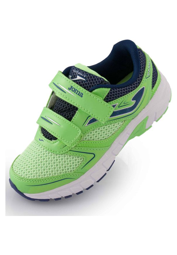 Buty dla dzieci Joma Valy Jr 2211 - Zielony/Niebieski, rozmiar 32. Kolor: zielony, niebieski, wielokolorowy. Sport: turystyka piesza