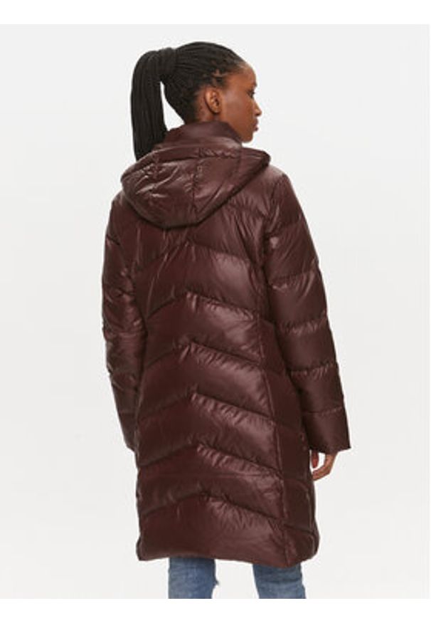 Calvin Klein Kurtka puchowa K20K207071 Brązowy Regular Fit. Kolor: brązowy. Materiał: syntetyk. Sezon: zima