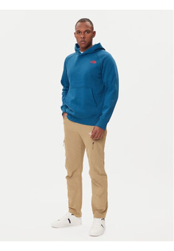 The North Face Bluza Redbox NF0A89F9 Niebieski Regular Fit. Kolor: niebieski. Materiał: bawełna
