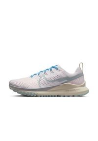 Buty do biegania damskie Nike React Pegasus Trail 4. Zapięcie: sznurówki. Kolor: wielokolorowy, fioletowy. Materiał: guma, materiał, tkanina, syntetyk. Szerokość cholewki: normalna
