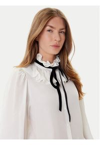 Luisa Spagnoli Koszula Lento 542516 Écru Regular Fit. Materiał: jedwab #3