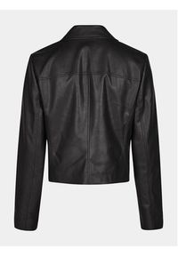 Marc Aurel Kurtka z imitacji skóry 3810 2021 93263 Czarny Slim Fit. Kolor: czarny. Materiał: skóra #4