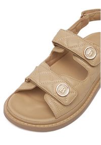 Badura Sandały MARIGOLD-22-910-6 Beżowy. Kolor: beżowy. Materiał: skóra #7