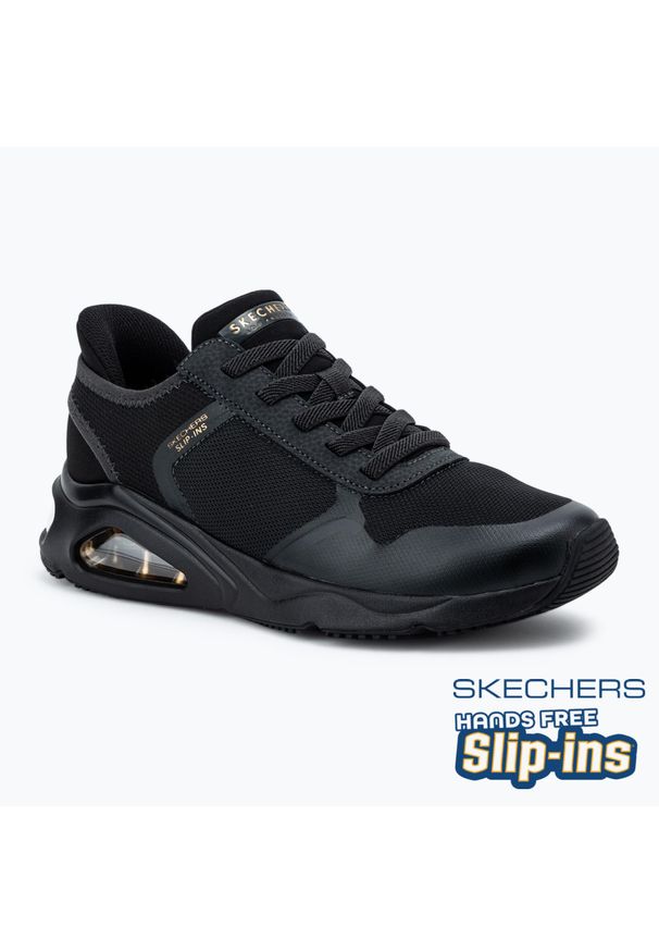 skechers - Buty damskie SKECHERS Uno Tres Air Easy Steppers. Okazja: na co dzień. Kolor: czarny