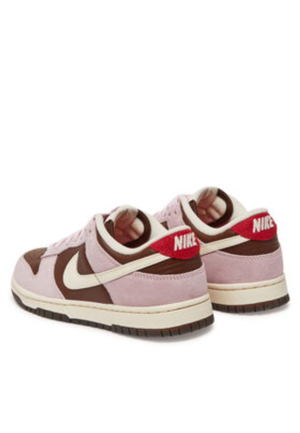 Nike Sneakersy Dunk Low HM0987 Brązowy. Kolor: brązowy. Materiał: skóra