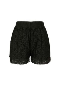 Urban Classics - Damskie Szorty z klasyczną sznurówką. Kolor: czarny. Materiał: koronka. Długość: krótkie #1