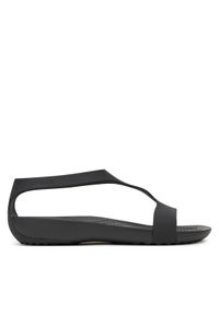 Crocs Sandały SERENA SANDAL 205469-060 Czarny. Kolor: czarny. Materiał: syntetyk, materiał