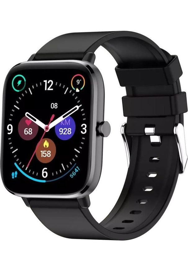 Smartwatch Rubicon RNCE79 Czarny (RNCE79). Rodzaj zegarka: smartwatch. Kolor: czarny