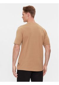 BOSS - Boss T-Shirt Tiburt 427 50506923 Beżowy Regular Fit. Kolor: beżowy. Materiał: bawełna #5
