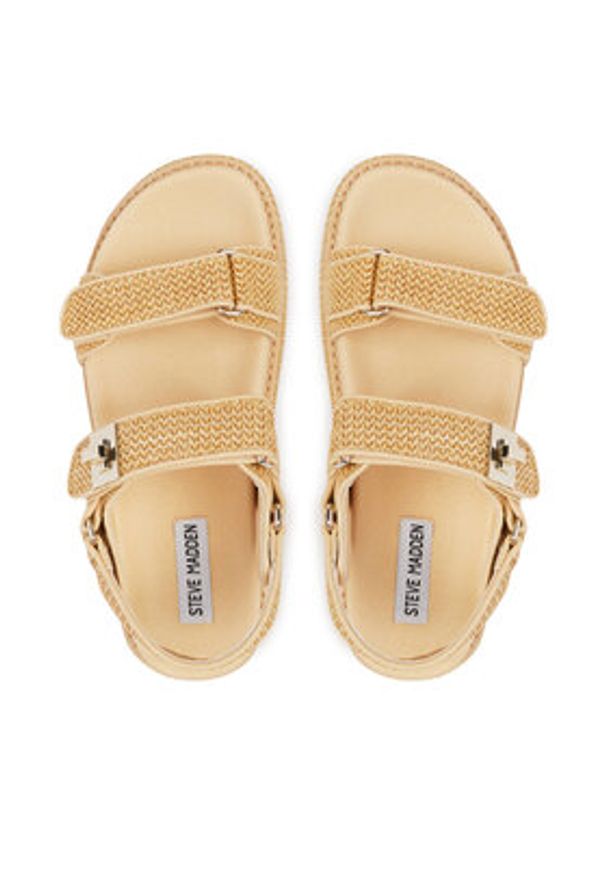 Steve Madden Sandały Bigmona 11003034 Brązowy. Kolor: brązowy. Materiał: syntetyk