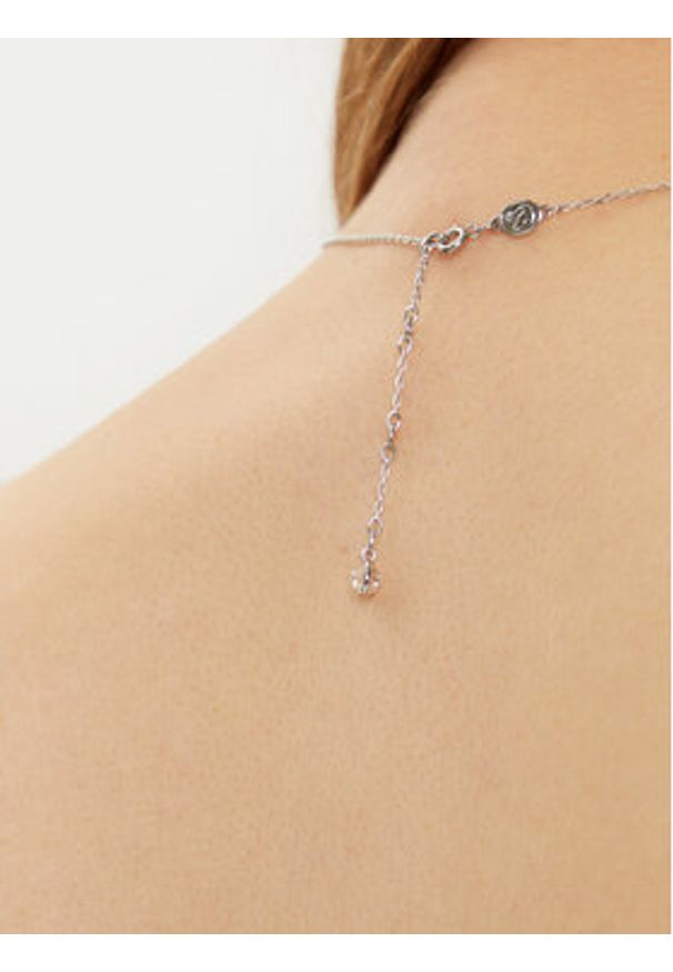 Swarovski Naszyjnik Iconic Swan 5647872 Srebrny. Materiał: metalowe. Kolor: srebrny