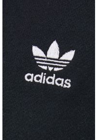 adidas Originals bluza bawełniana Always Original HF2000 damska kolor czarny z kapturem gładka HF2000-BLACK. Typ kołnierza: kaptur. Kolor: czarny. Materiał: bawełna. Długość rękawa: długi rękaw. Długość: długie. Wzór: gładki #2